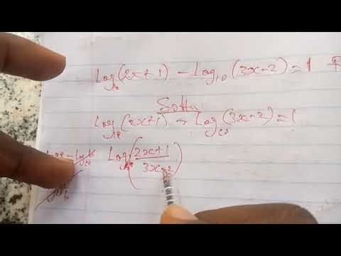 Advanced Logarithms Question