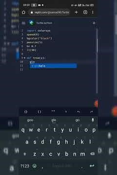 Python Turtle Tutorial ||Create a Tree ||awesome designs