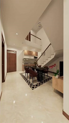 inspirasi desain rumah 2 lantai dilahan 7 x 12 meter, episode 2