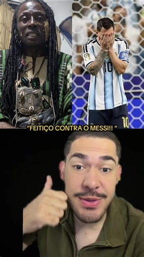 FIZERAM UM FEITIÇO CONTRA O MESSI! #messi #leomessi #argentina #FIFAWorldCup