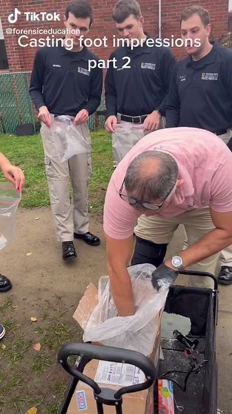 Crime Scene Cleanup and Forensics: Casting Foot Impressions Part 2