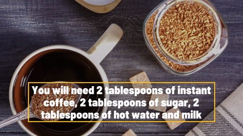 How To Make Whipped 'Dalgona' Coffee