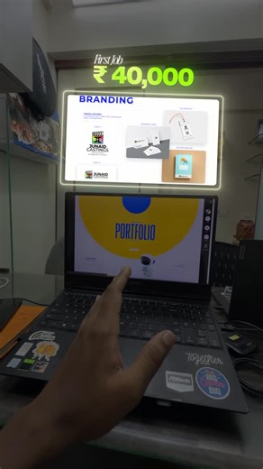 Ajay Bind | Your portfolio isn’t just a collection of work; it’s the story of your growth. Treat every project yes, even the ones for freinds like a... | Instagram