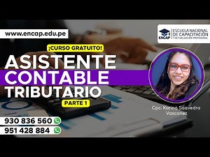 CURSO: ASISTENTE CONTABLE TRIBUTARIO - 2025