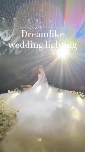Enchanting Dreamlike Wedding Lighting Ideas