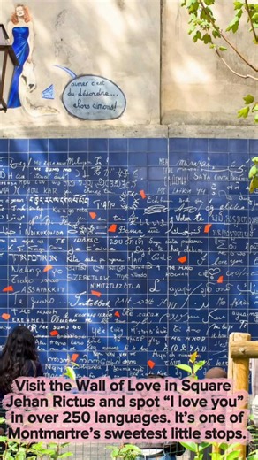 Montmartre is one of those places people either rush through or get completely lost in. The trick is slowing it down. Start small. The Wall of Love in Square Jehan Rictus has “I love you” written in more than 250 languages. Then make your way up to Sacré Cœur, completed in 1914. The view from the steps is already wide and open, but if you climb the dome, it is even higher and far less crowded than people expect. After that, step away from the main square. Montmartre was its own village until it