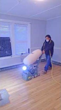 Sanding And Restore Wood Floors - Preparation Remove Old varnish From wooden Floors