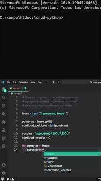 Contador de palabras y vocales #desarrolloweb #tutorial #parati #programacion