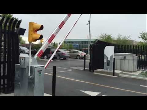 Heavy Duty Automated Barrier Gate with Vehicle Stopping Power | HySecurity StrongArm M30