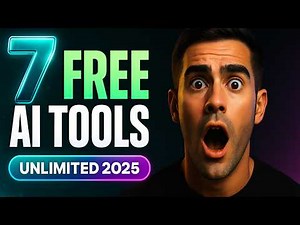 7 Best Free & Unlimited AI Tools in 2025 — Complete & Legit Guide