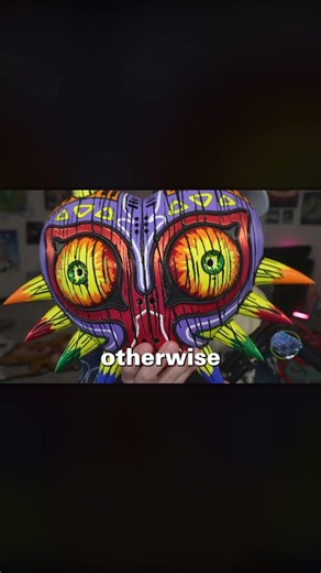 3D printed Majora's Mask