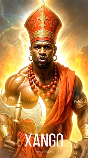 ⚡️ Xangô (Orixá de la Justicia y el Fuego) Xangô es una deidad poderosa, venerada principalmente como el Orixá de la Justicia. 👑 Aspectos Principales Justicia Divina: Es el juez supremo, aquel que no tolera la mentira, el robo ni la injusticia. Sus juicios son considerados sabios, imparciales y justos. Elementos Naturales: Está intrínsecamente ligado al Rayo, al Trueno y al Fuego. Se dice que cuando lanza sus rayos, está manifestando su poder para castigar a los malhechores. Poder y Realeza: Hi