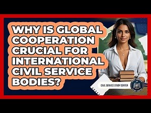 Why Is Global Cooperation Crucial For International Civil Service Bodies?