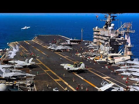 Life Inside Massive USS Nimitz Class Aircraft Carrier At Sea | Full Documentary