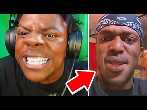 iShowSpeed PRESSES KSI Live On Stream..😂