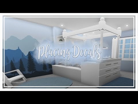 Bloxburg | How to Place Wall Decals
