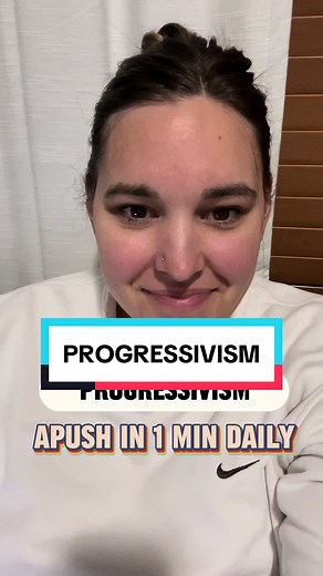 Progressivism (AP US History in 1 Minute Daily) #apush #apushistory #historyteacher #teachersofhistory #apushexam #apush1mindaily #apushperiod7
