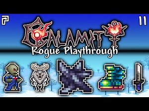Terraria's Dungeon rogue weapons are NUTS! | Calamity Rogue Playthrough Ep.11