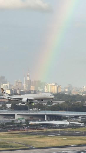 198 reactions · 3 comments | Playing with rainbows this evening at Sydney. | Fox3Media | Facebook
