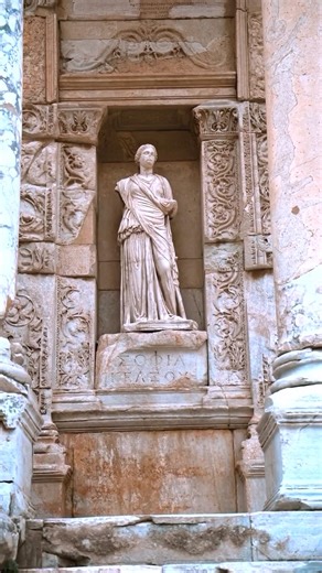 259K views · 10K reactions | Few places capture the grandeur of antiquity quite like Ephesus. As you wander its stone pathways, the remains of temples, libraries, and theatres reveal a city that once stood at the heart of the ancient Aegean. Today, this UNESCO World Heritage Site offers a powerful encounter with history shaped in marble and time. Learn more at: izmir.goturkiye.com  IG: ferdi.akdogan #GoTürkiye #Goİzmir #Ephesus #UNESCO #History #GoSustainable | Go Türkiye | Facebook