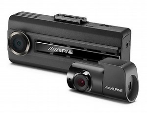 Alpine DVR-C310R Premium 1080P Dash Camera Bundle (Front & Rear) with Impact Recording