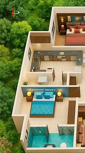 589K views · 6.9K reactions | Stunning 3D Floor Plan for a Modern...