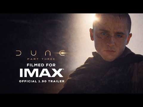 DUNE: PART THREE (2026) - Official IMAX® (1.90:1) Teaser Trailer [4K Ultra HD]