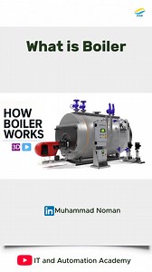 16K views · 248 reactions | What is a Boiler | Boiler Working Explained in 2 Minutes – Animation #automation #boiler | IT&Automation Academy | Facebook