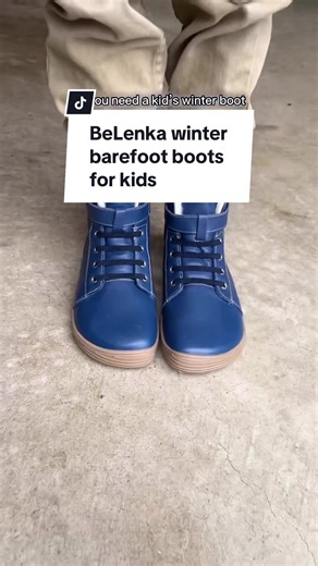 Barefoot winter boots for kids by BeLenka #barefootboots #winterboots #barefootshoes #barefootwinterboots