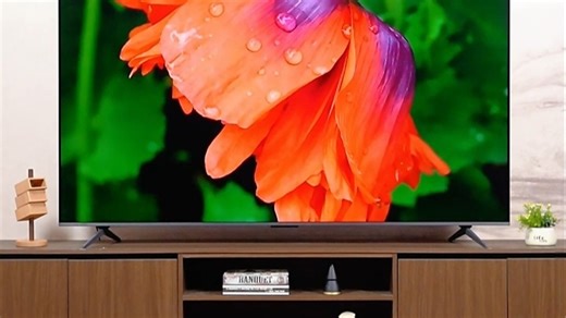 画质出色，QLED量子点技术色彩纯净，120Hz高刷丝滑流畅，搭配杜比视界音效震撼，智能系统操作便捷，性价比高。