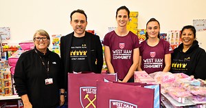 Stringer and Ziu show Club support for Ambition Aspire Achieve Toy Appeal this Christmas - West Ham United FC