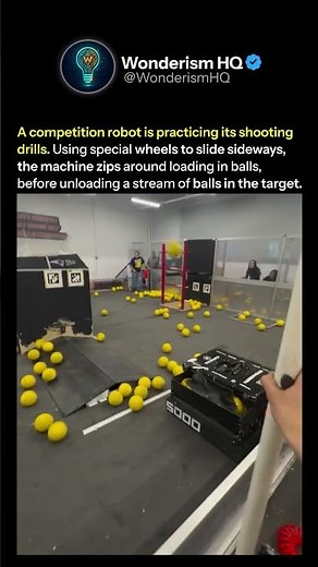 Watch an FRC Competition Robot Practice