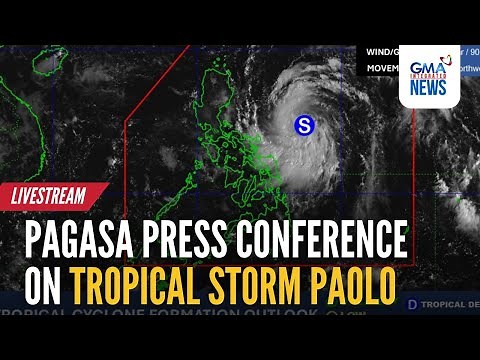 LIVE - PAGASA press conference on Tropical Storm Paolo (Oct. 2, 2025) - Replay | GMA Integrated News