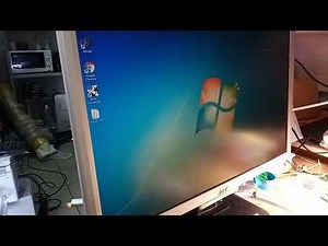 Монитор Acer AL2216W выключается. Ремонт.