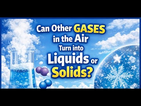 Can Other Gases in the Air Turn into Liquids or Solids? - Adapted from OpenSciEd Unit 6.3