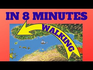 Walk Across the Entire Map in Daggerfall Unity (Timelapse 512x)