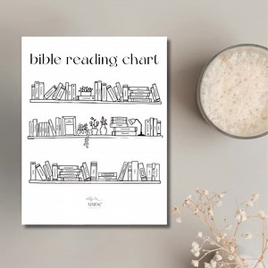 Bible Reading Chart Printable – Books of the Bible Coloring Page – Christian Bible Progress Tracker – US Letter and A4 Digital Download