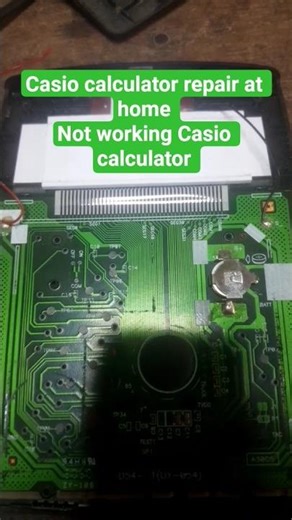 not working properly Casio calculator repairing tricks @techranaji