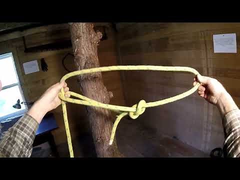 Bowline and Running Bowline - Overhand Flip Method | Arborist Knots
