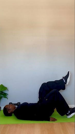 Supine Heel Taps - Level 1 | Core Exercise #corestrength #fitnessafter50