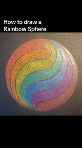 8.2K views · 76 reactions | How to draw a Rainbow Sphere. #natureofflowers #art #sacredgeometryartist #sacredgeometry #drawingtutorial #rainbow #sphere | Natureofflowers | Facebook