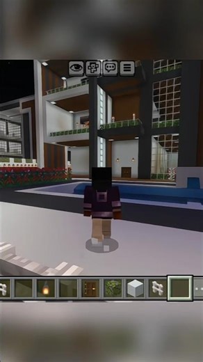 How to build modern Villa⚒️#shorts