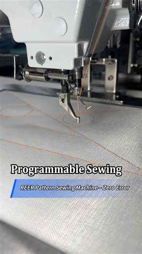 Why Professional Factories Choose REER Pattern Sewing Machines | Industrial CNC Sewing Solution