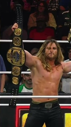 Did Clark Conners eat Val Venis? #aewcollision #thedogs #awkward