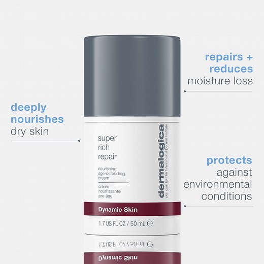 Super Rich Repair Moisturizer Nourishes Dry Skin | Dermalogica®