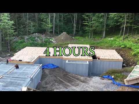 Harvest Homes Inc. panelized floors and walls.