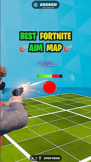 BEST Fortnite AIM Practice Map to IMPROVE FAST.. 🎯✅