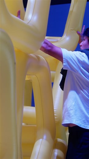 7.8K views · 12 reactions | Houston, discover POP AIR | Art is Inflatable — the global exhibition turning air into art. Walk among glowing installations, touch massive inflatables, and feel creativity all around you.  EADO | From Nov 15 | Balloon Museum | Facebook