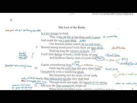 IB Paper 1 HL Example