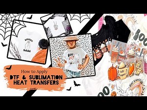 How to Apply DTF & Sublimation Heat Transfers